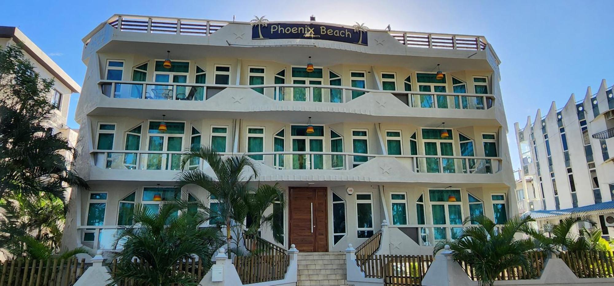Phoenix Beach Apartments Sea View Flic en Flac Bagian luar foto
